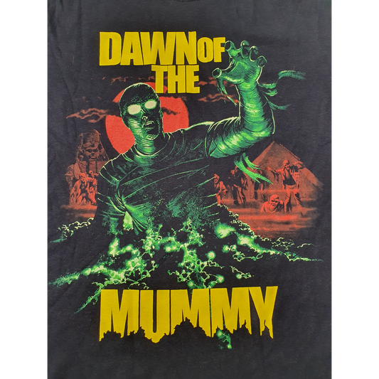 PLAN 9 DAWN OF THE MUMMY T-SHIRT BLACK