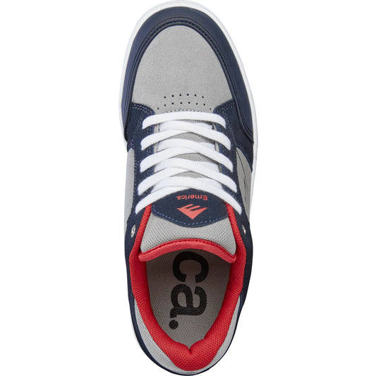 EMERICA HERITIC NAVY/GREY/RED