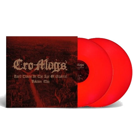 Cro-Mags Hard Times In the Age of Quarrel Vol.2 -Red Vinyl-