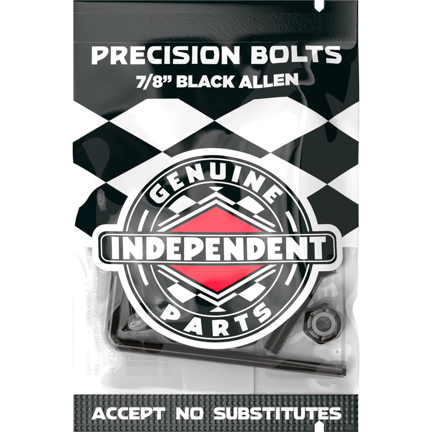 INDEPENDENT PRECISION BOLTS 7/8 ALLEN HEAD BLACK