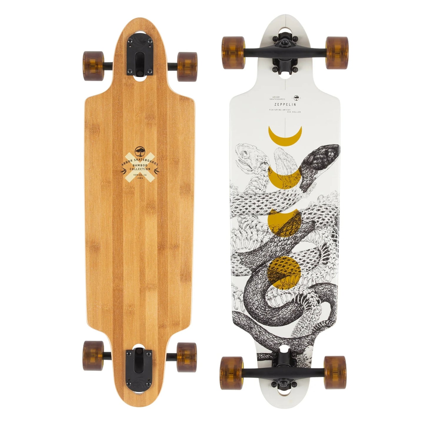 ARBOR ZEPPELIN BAMBOO ZOE KELLER CRUISER COMPLETE 32