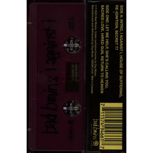 Bad Brains-I Against I -Cassette-