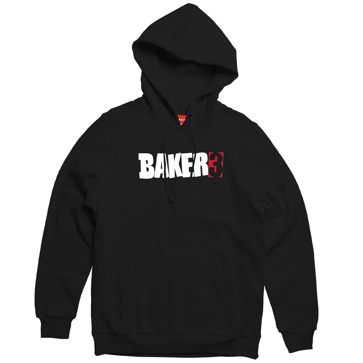 BAKER 3 HOODED SWEATER BLACK