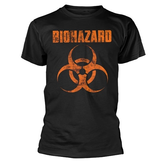 BIOHAZARD LOGO T-SHIRT BLACK