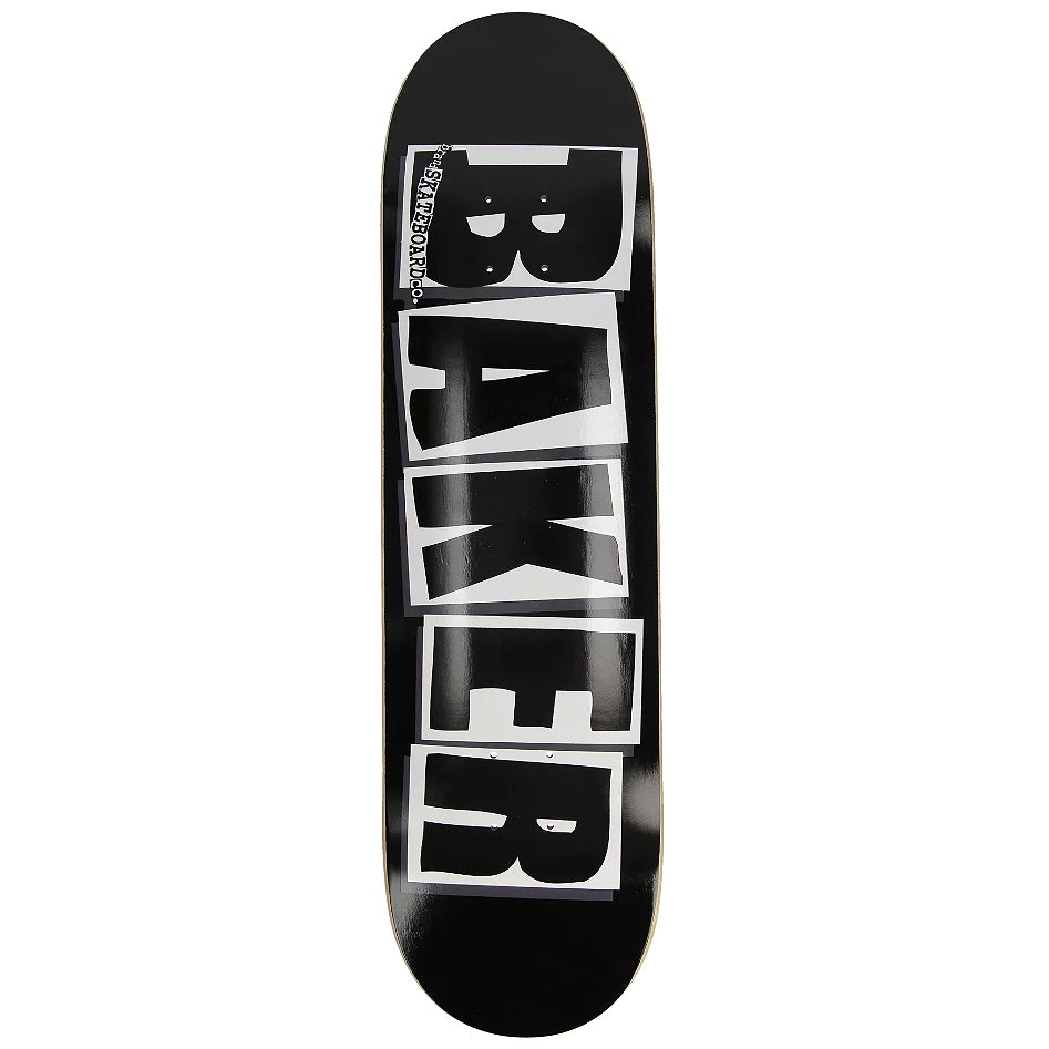 BAKER BRAND LOGO BLACK/WHITE 8.25