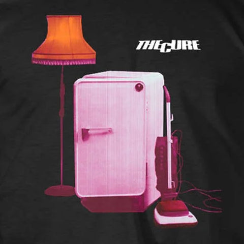 CURE THREE IMAGINARY BOYS T-SHIRT BLACK