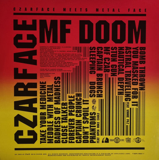 Czarface-Czarface Meets Metal Face