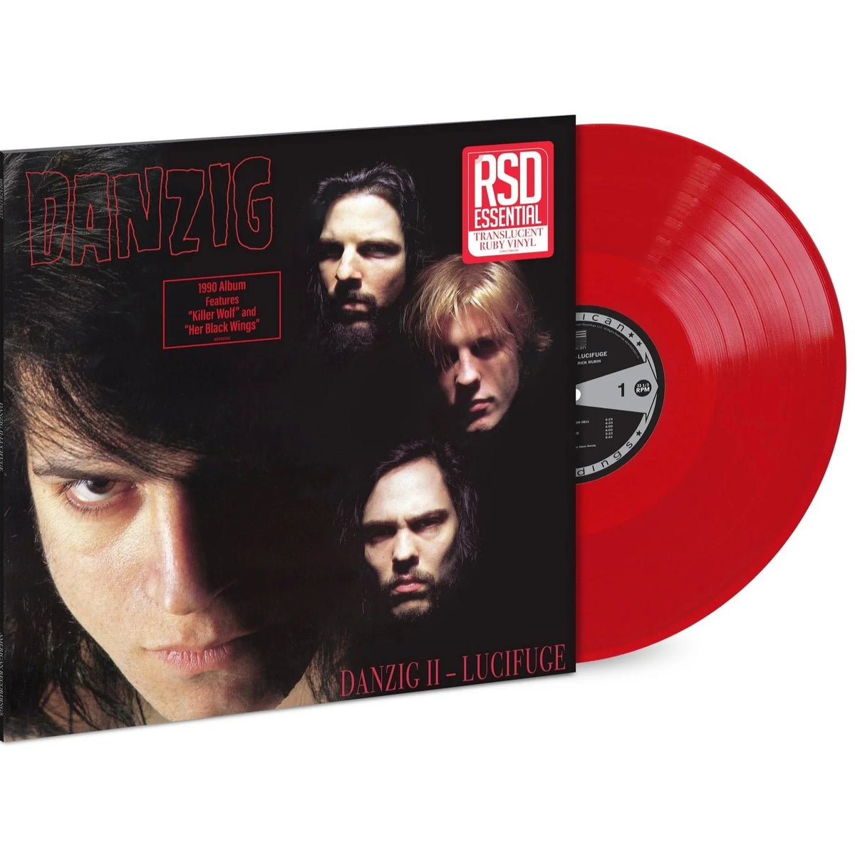 Danzig-Danzig II Lucifuge -Translucent Ruby
