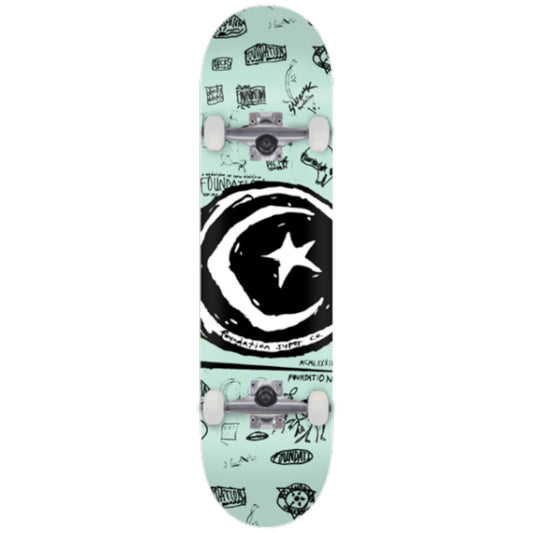 FOUNDATION STAR & MOON DOODLE COMPLETE 7.75