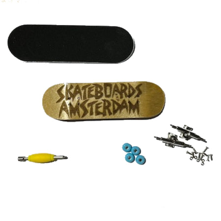 IO SKATEBOARDS AMSTERDAM FINGERBOARD VENICE LOGO