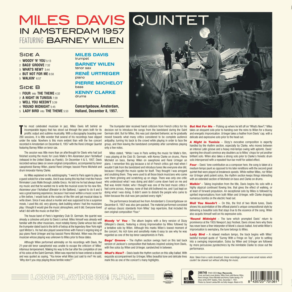 Miles Davis-In Amsterdam 1957