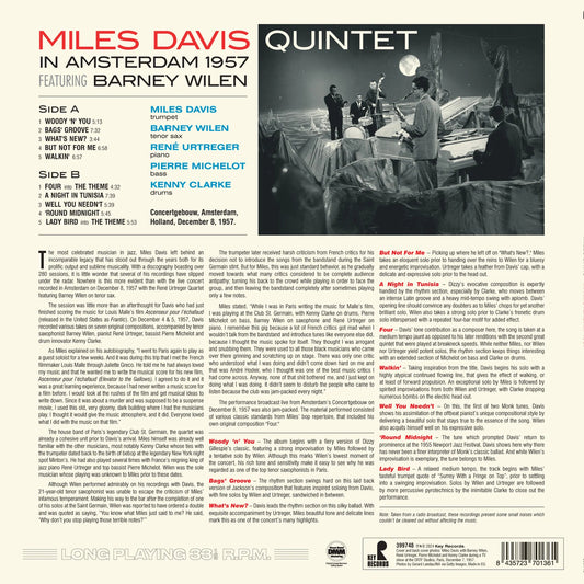 Miles Davis-In Amsterdam 1957