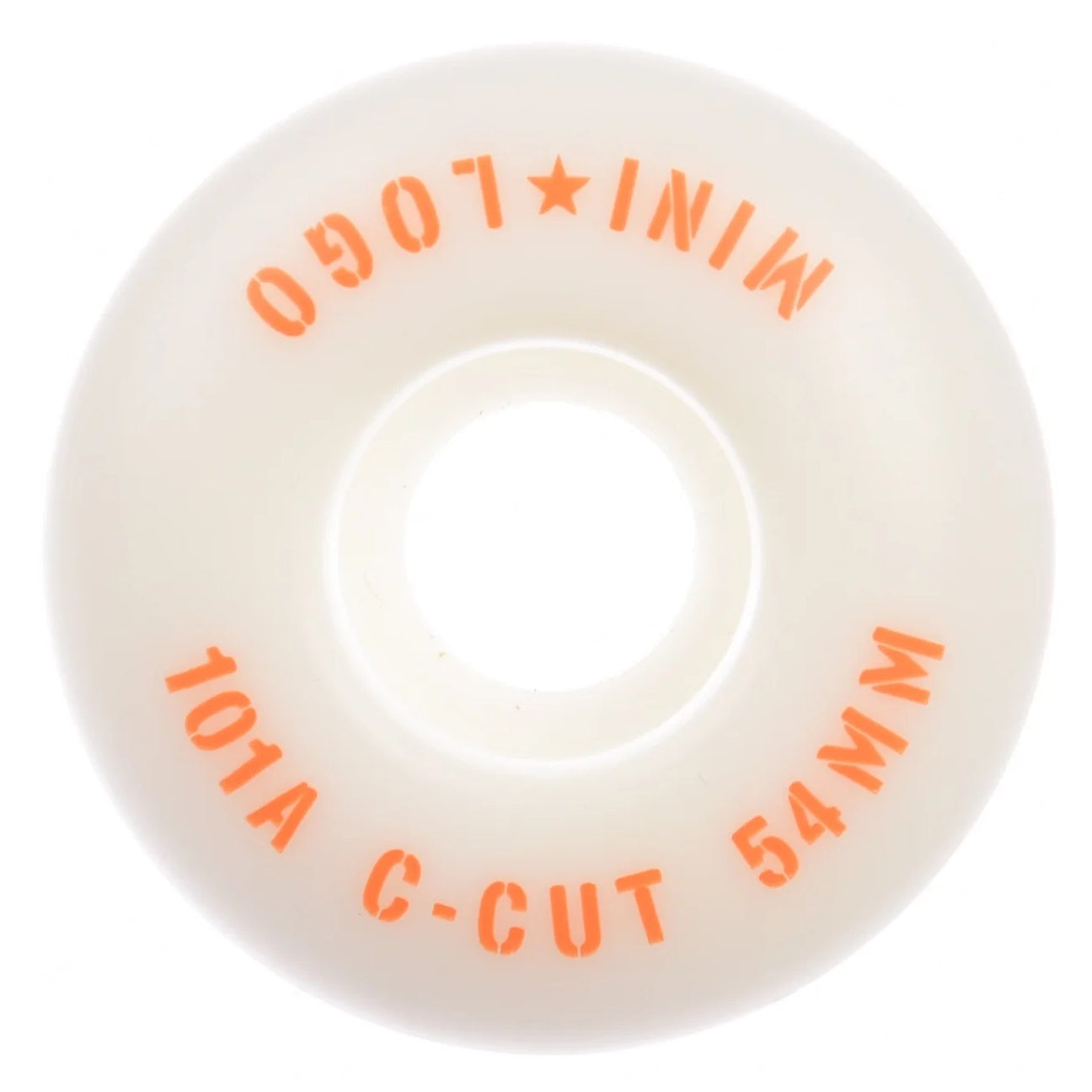 MINI LOGO C-CUT #3 WHITE 101A 52MM