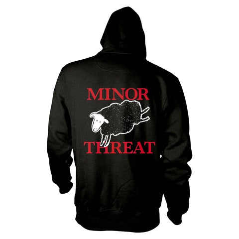 MINOR THREAT HOODED ZIPPER OUT OF STEP