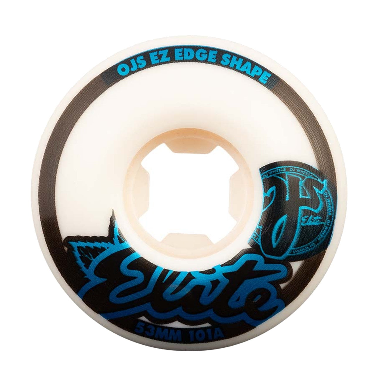 OJ EZ EDGE ELITE WHITE 101A 53MM