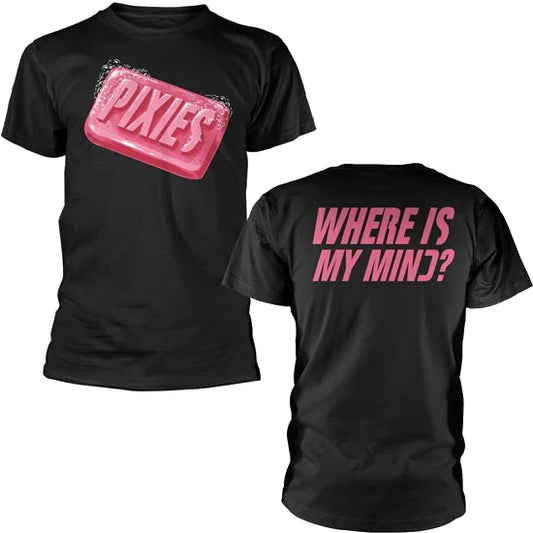 PIXIES WASH UP T-SHIRT BLACK