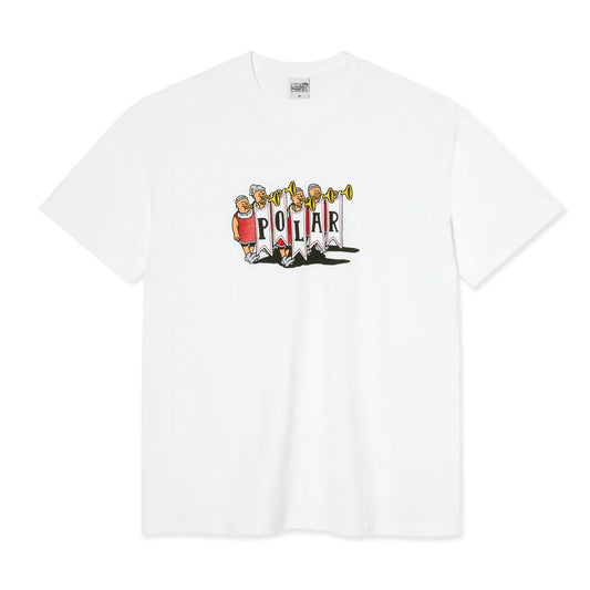 POLAR TRUMPETS T-SHIRT WHITE