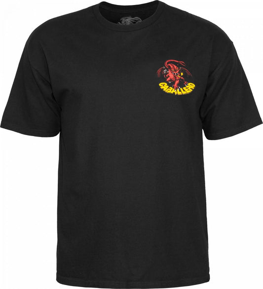 POWELL PERALTA CAB CLASSIC DRAGON II T-SHIRT BLACK