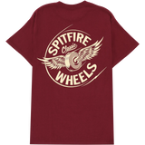 SPITFIRE FLYING CLASSIC T-SHIRT MAROON