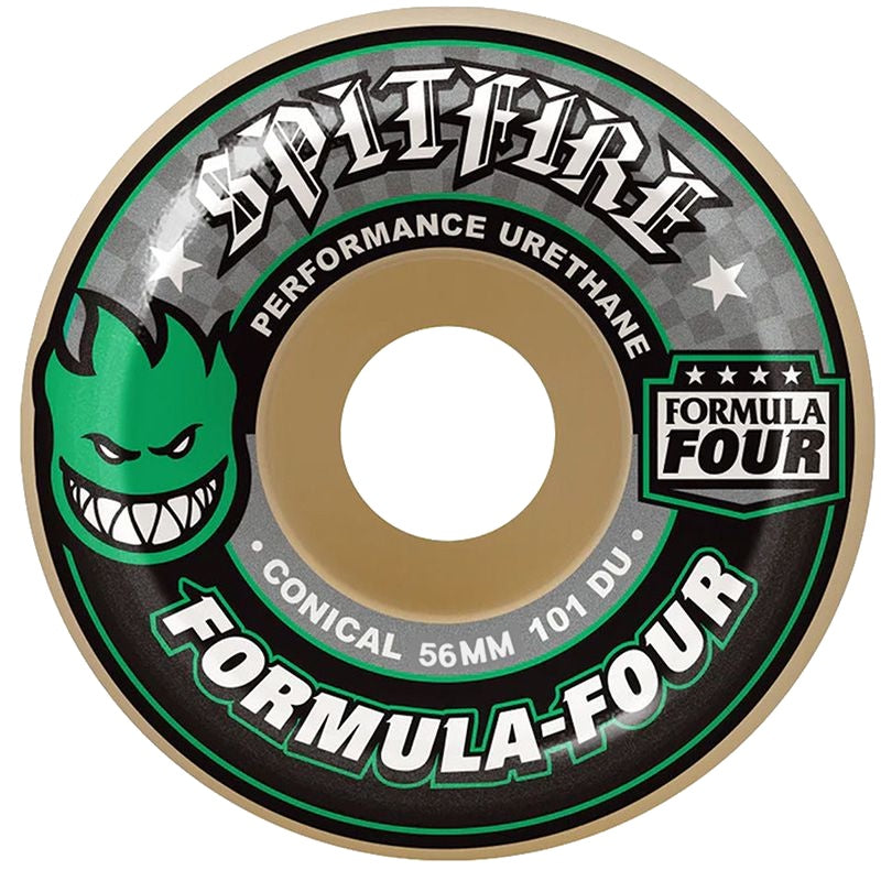 SPITFIRE FORMULA FOUR CONICAL GREEN 101A 56MM