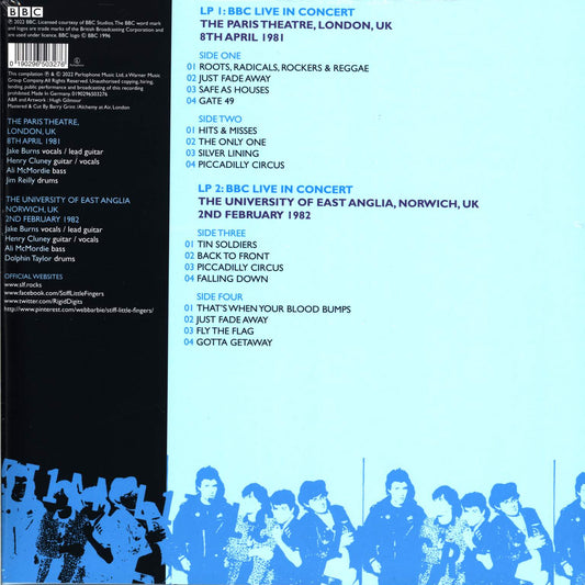 Stiff Little Fingers-BBC Live In Concert