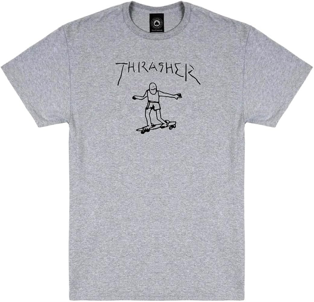 THRASHER GONZ T-SHIRT GREY