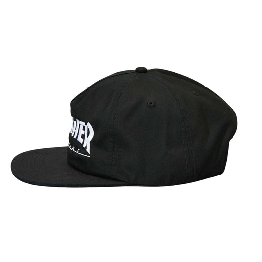 THRASHER SKATE MAG SNAPBACK BLACK/WHITE