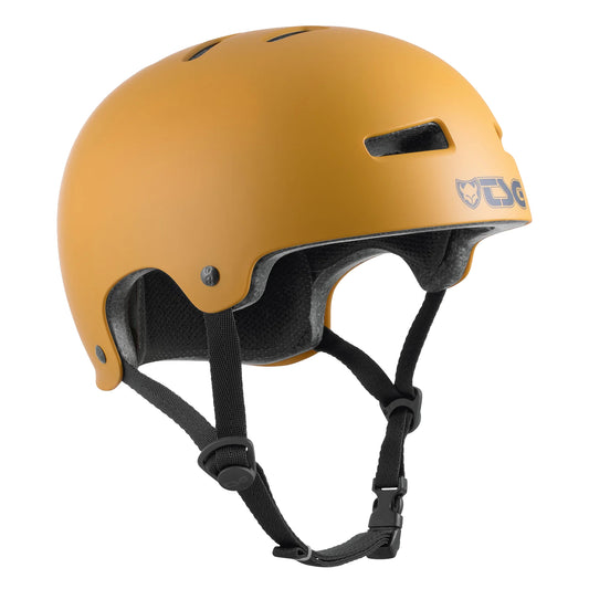 TSG EVOLUTION HELMET SATIN YELLOW OCHRE