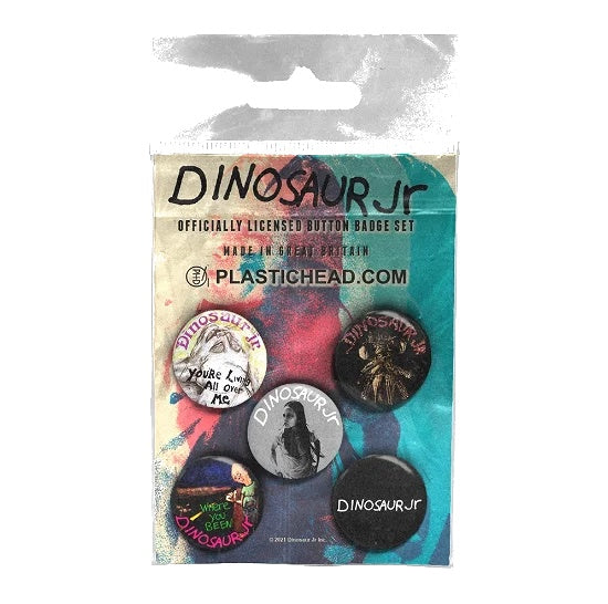 DINOSAUR JR. ALBUMS 1987-1992 BUTTON SET