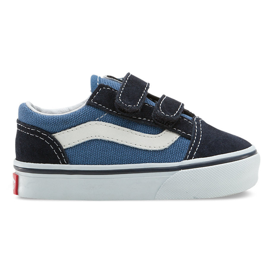 Vans Old Skool Vans With V On The Side VANS OLD SKOOL V NAVY