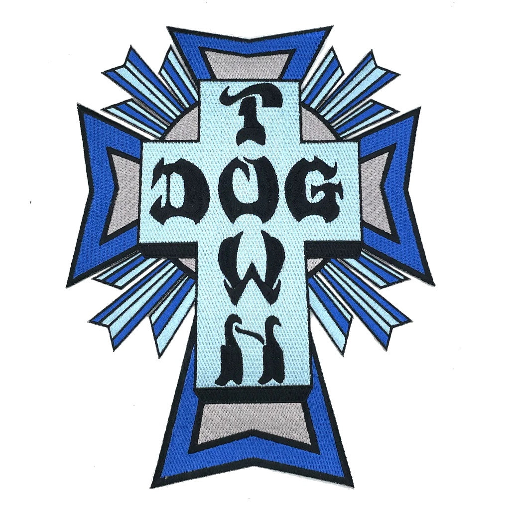 DOGTOWN BIG CROSS LOGO PATCH