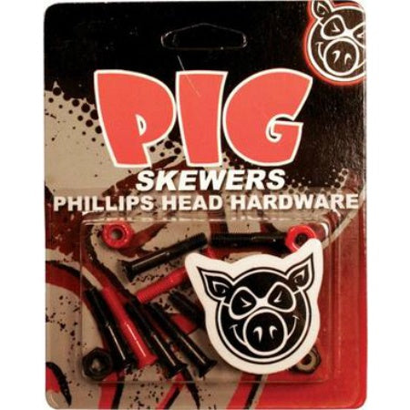 PIG RED SKEWERS 7/8" PHILLIPS