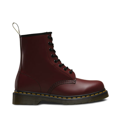DR. MARTENS 1460 8-HOLE CHERRY RED SMOOTH - Skateboards Amsterdam - 1
