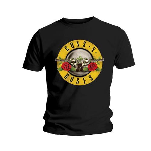 GUNS N ROSES CLASSIC LOGO T-SHIRT BLACK - Skateboards Amsterdam - 2