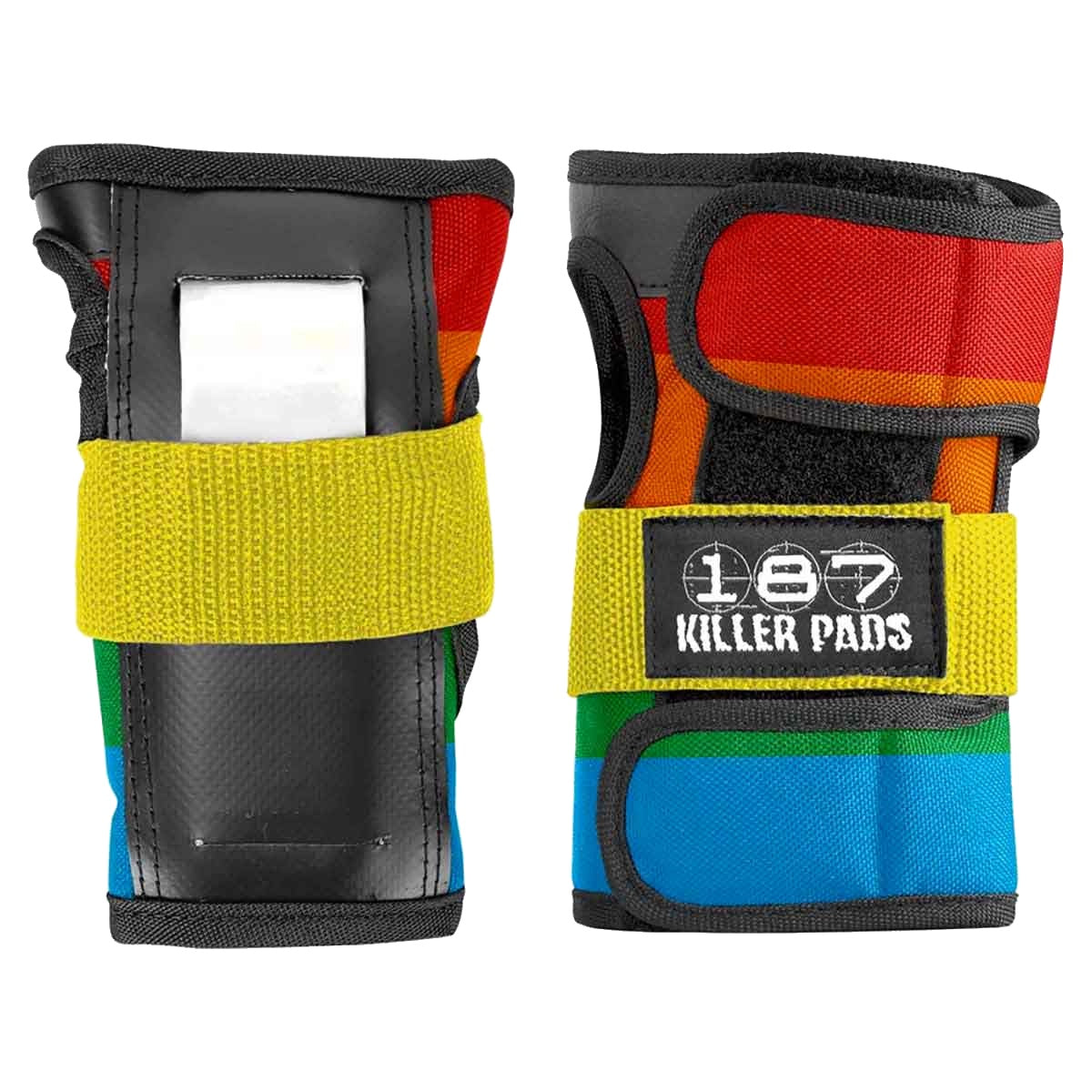187 WRIST GUARDS RAINBOW