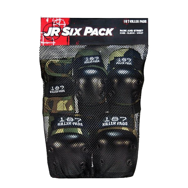 187 JUNIOR SIX PACK KILLER PADS CAMO