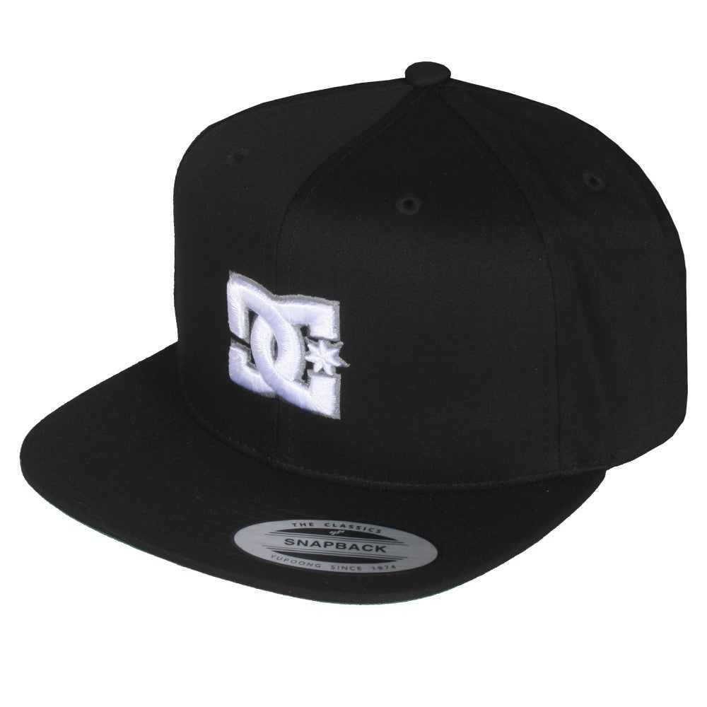 DC SNAPPY SNAPBACK WHITE/BLACK - Skateboards Amsterdam
