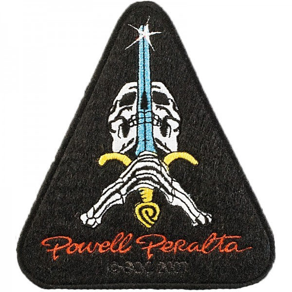 POWELL PERALTA SKULL & SWORD PATCH