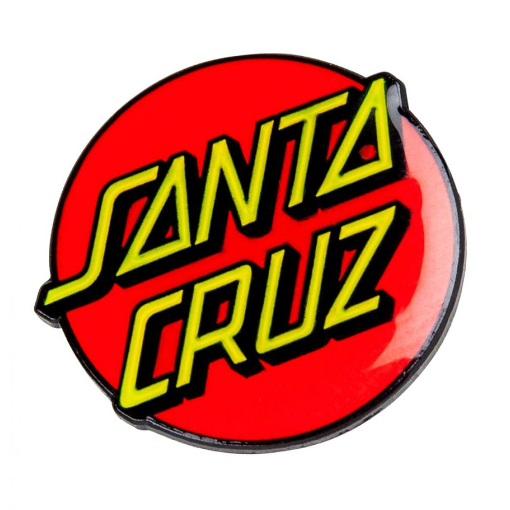 SANTA CRUZ CLASSIC DOT PIN RED