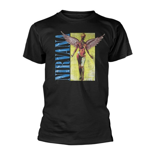 NIRVANA IN UTERO SQUARE T-SHIRT BLACK