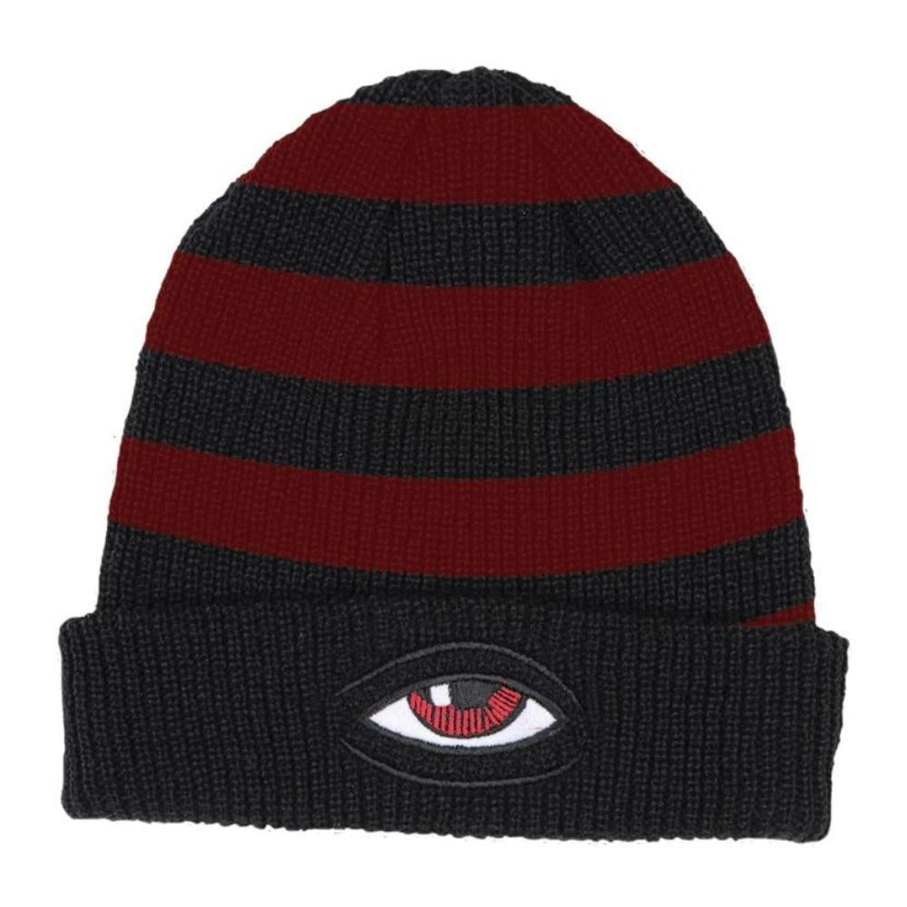 TOY MACHINE SECT EYE STRIPE DOCK BEANIE BLACK