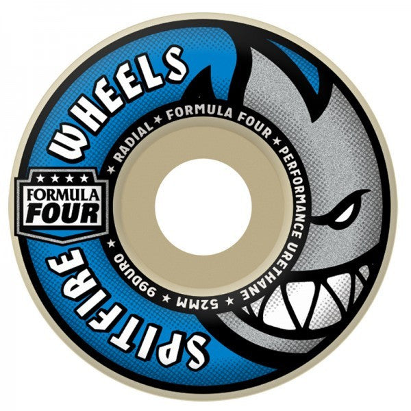 SPITFIRE FORMULA FOUR 99D RADIAL 52MM - Skateboards Amsterdam