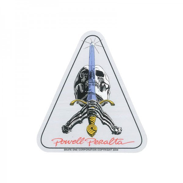 POWELL PERALTA RAY RODRIGUEZ SKULL&SWORD STICKER
