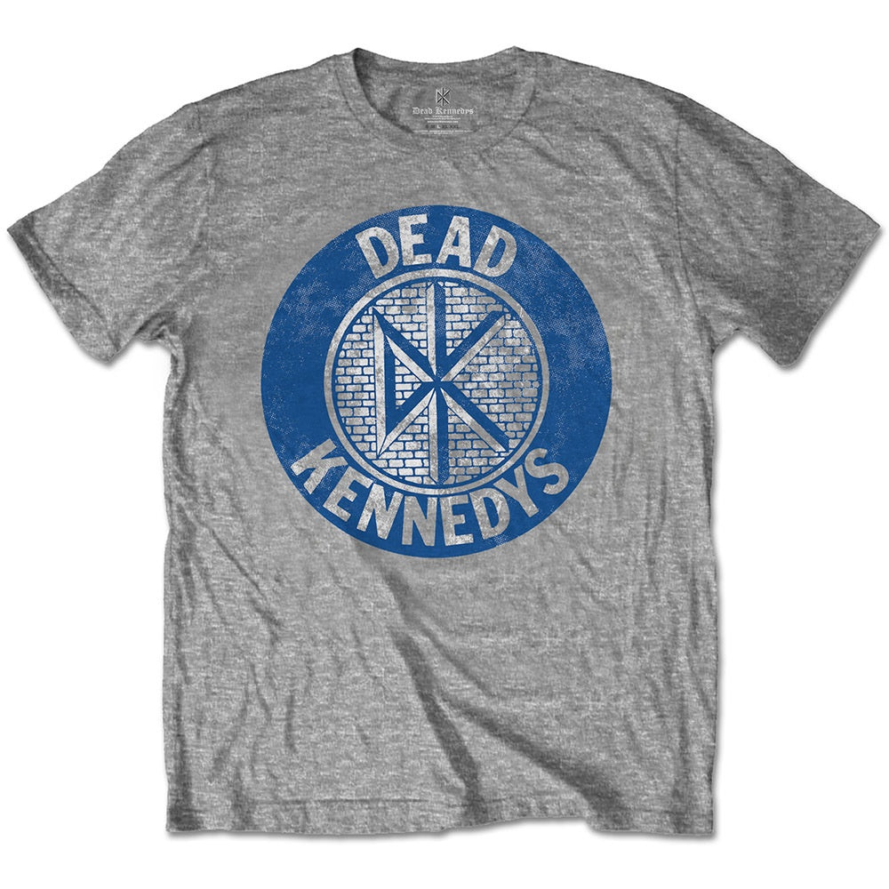 DEAD KENNEDYS VINTAGE CIRCLE T-SHIRT GREY