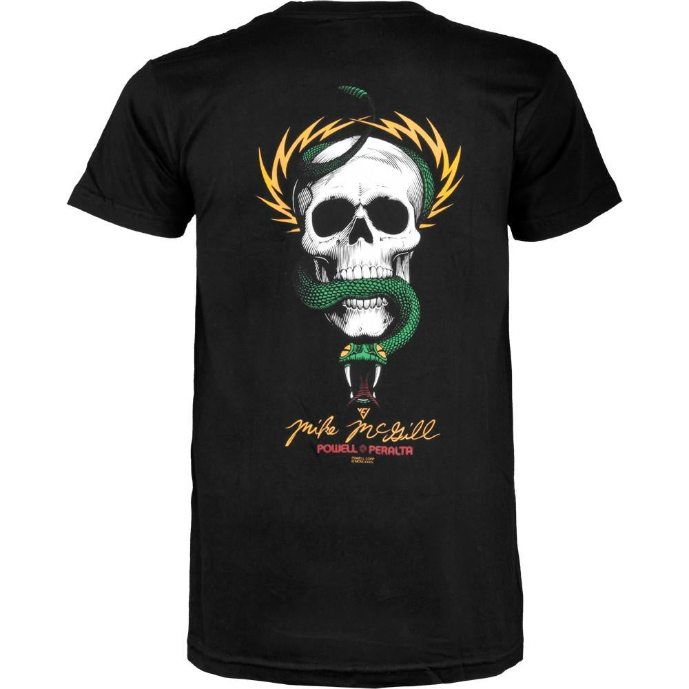 POWELL PERALTA MIKE MCGILL SKULL&SNAKE T-SHIRT BLACK