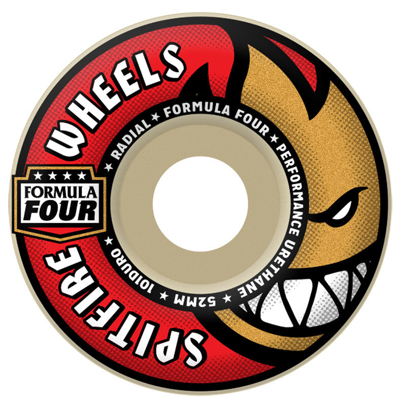 SPITFIRE FORMULA FOUR 101D RADIAL 52MM - Skateboards Amsterdam