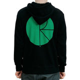 POLAR FILL LOGO BEHIND THE CURTAINS HOODED SWEATER BLACK - Skateboards Amsterdam - 2