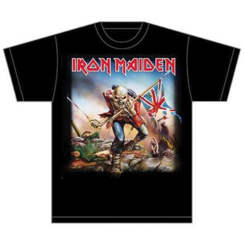 IRON MAIDEN TROOPER T-SHIRT BLACK - Skateboards Amsterdam