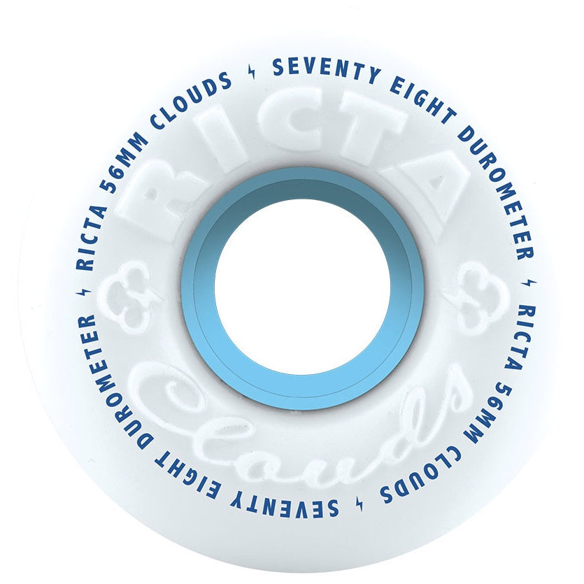 RICTA CLOUDS WHITE/BLUE 78A 56MM