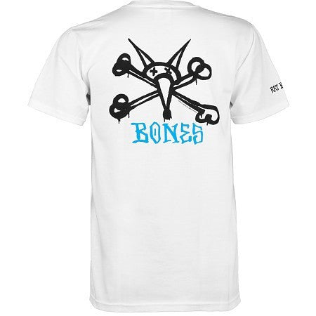 POWELL PERALTA RAT BONES T-SHIRT WHITE - Skateboards Amsterdam